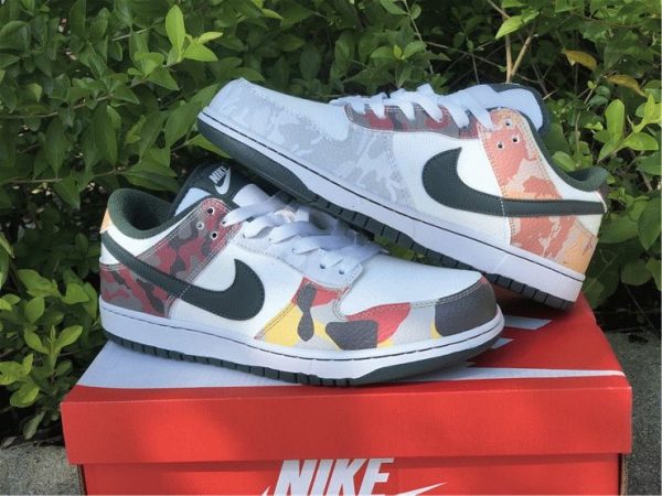 Nike Dunk Low Multi Camo shoes