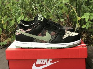 Nike Dunk Low SE Black Crazy Camo