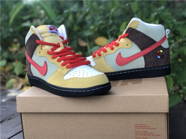 Nike SB Dunk High Color Skates Kebab and Destroy for sale