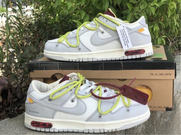 Off-White x Nike Dunk Low The 03 of 50 Turnschuhe