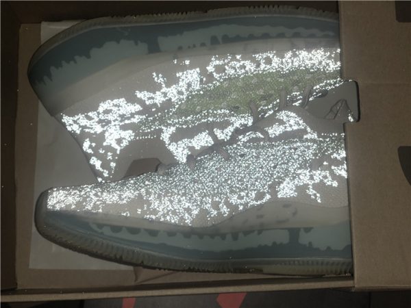 Reflective adidas Yeezy Boost 380 panling