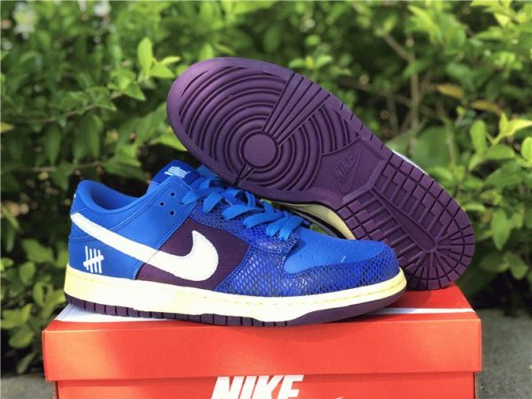 Undefeated x Dunk Low SP Dunk vs AF1 purple