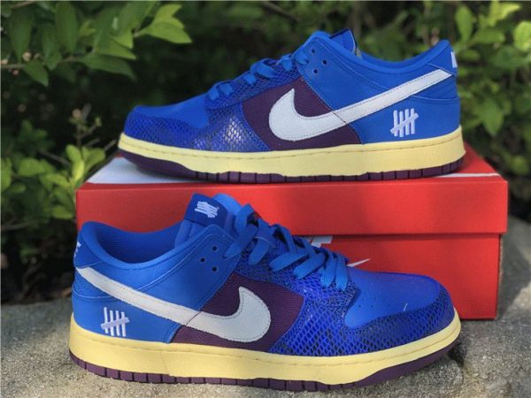 Undefeated x Dunk Low SP Dunk vs AF1 sides