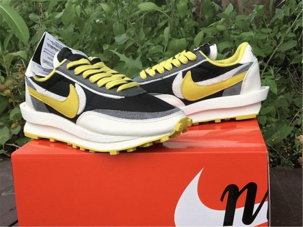 Undercover Sacai Nike LDWaffle Bright Citron sail