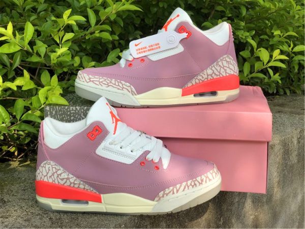 Wmns Air Jordan 3 Rust Pink for women