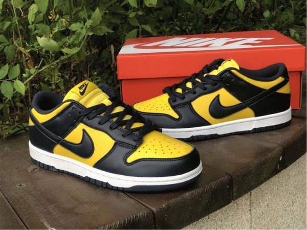 where to buy Nike Dunk Low Michigan Varsity Maize Navy