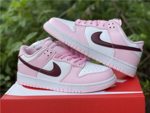 2021 Nike Dunk Low Valentines Day Red Pink