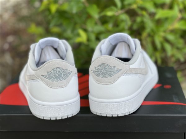 Air Jordan 1 Low OG Neutral Grey 2021 heel