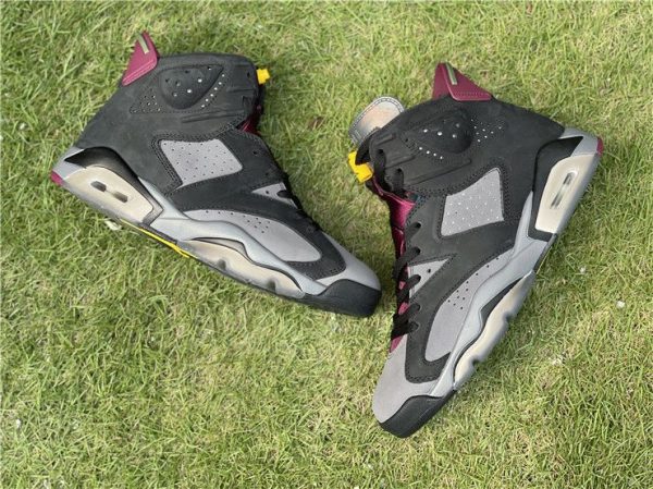 Air Jordan 6 Bordeaux Light Graphite panling