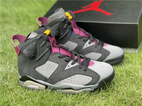 Air Jordan 6 Bordeaux Light Graphite shoes