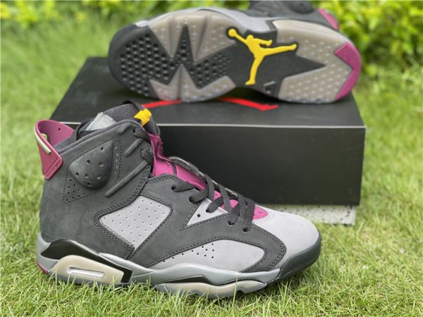 Air Jordan 6 Bordeaux Light Graphite sneaker