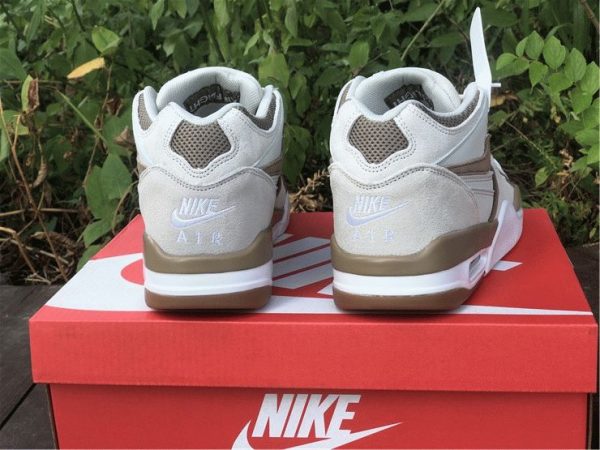 Nike Air Flight 89 Beige White heel