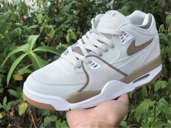 Nike Air Flight 89 Beige White on hand