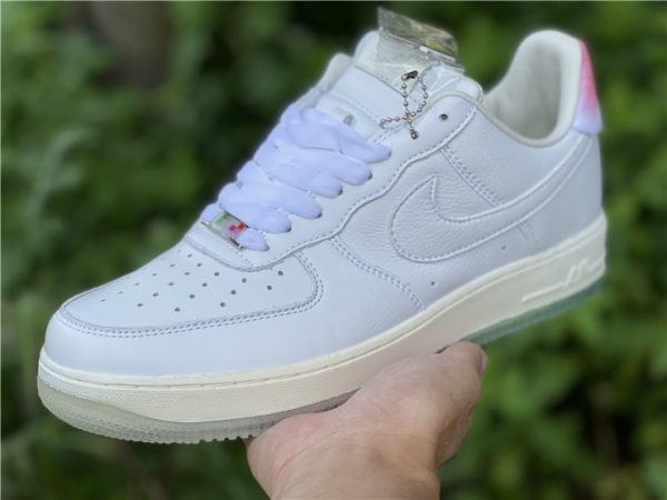 Nike Air Force 1 Low Got Em White Pink on hand