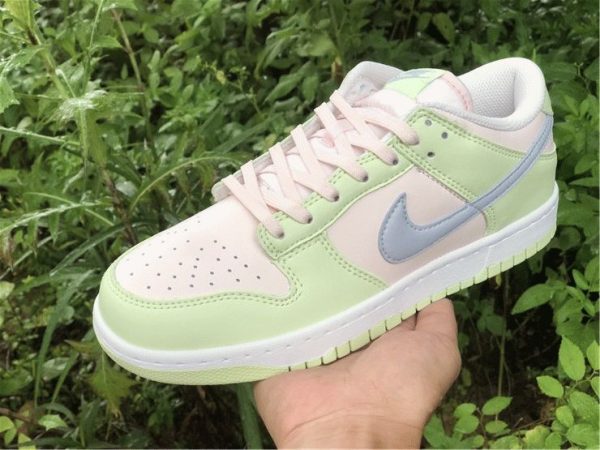 Nike Dunk Low Light Soft Pink Lime Ice on hand