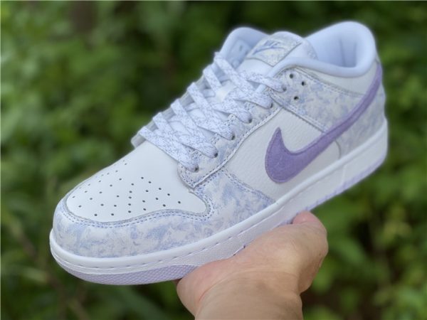 Nike Dunk Low OG Purple Pulse on hand