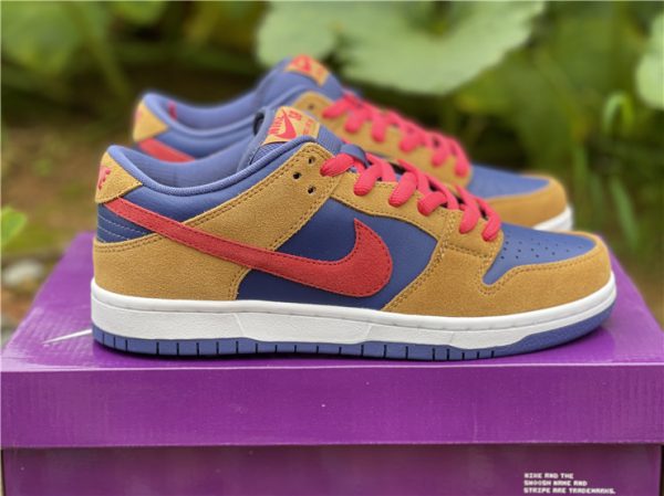 Nike Dunk Low SB Wheat Dark Purple