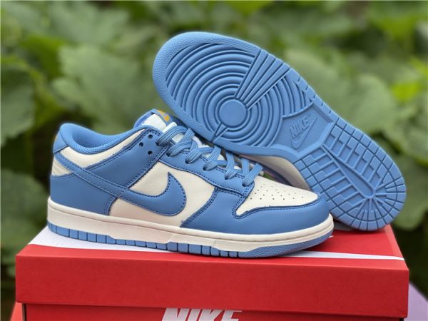 Nike Dunk SB Low Coast Sail University Blue Gold