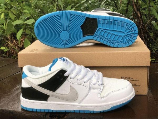 Nike SB Dunk Low Laser Blue 2021 white