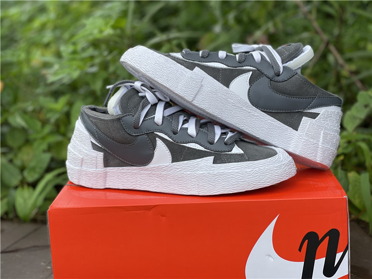 Nike Blazer Low sacai Iron Grey 2021