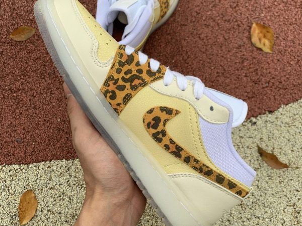 2021 Air Jordan 1 Low SNKRS Day Light Yellow