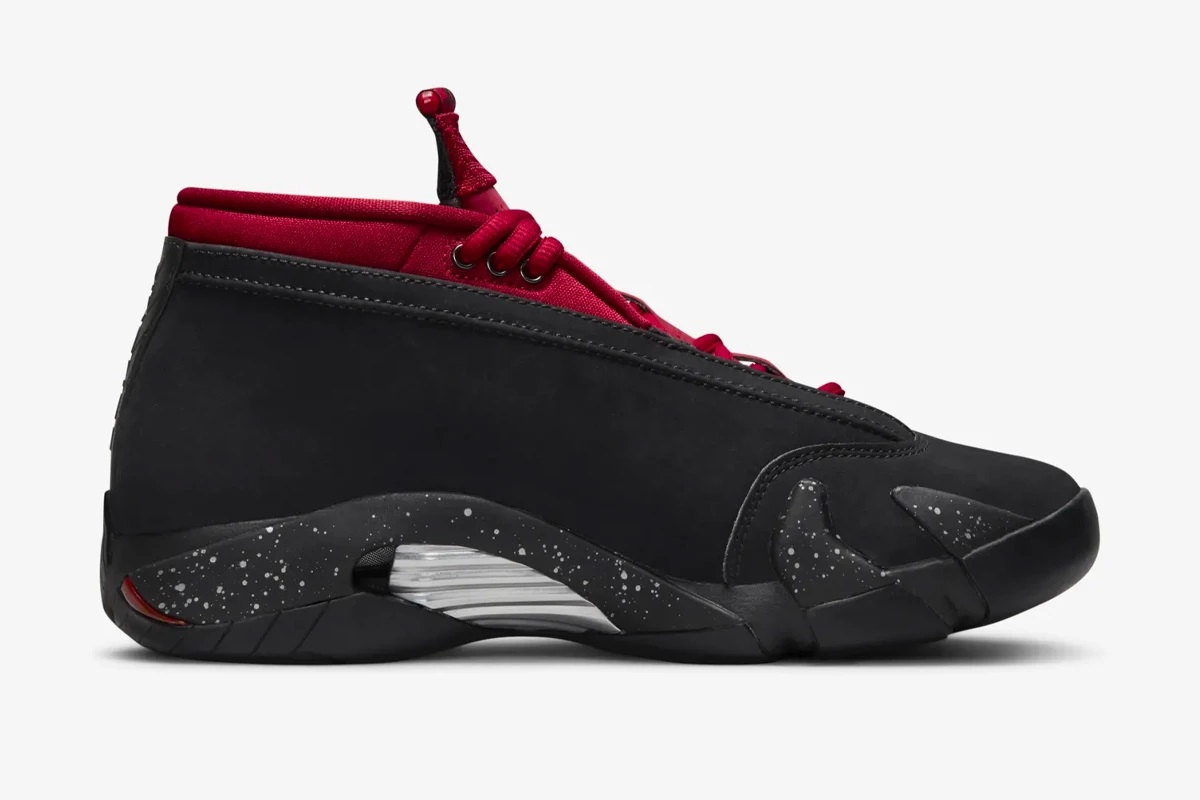 2021 Air Jordan 14 Low Red Lipstick Bred