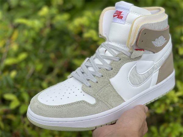 2021 Jordan 1 High Zoom CMFT Olive Aura Khaki