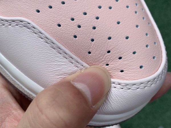 Air Jordan 1 Low Mighty Swooshers Furry Pink close look