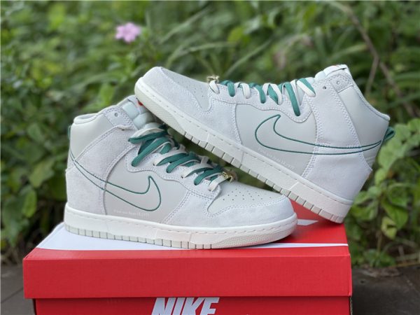 Dunk High SE First Use PackGreen Noise shoes