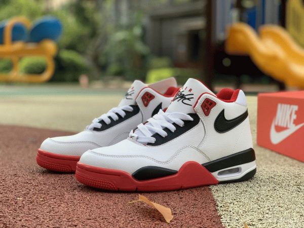 Flight Legacy White Red BQ4212 100 shoes