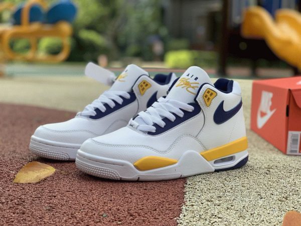 Nike Air Flight Legacy Lakers Home Shoes