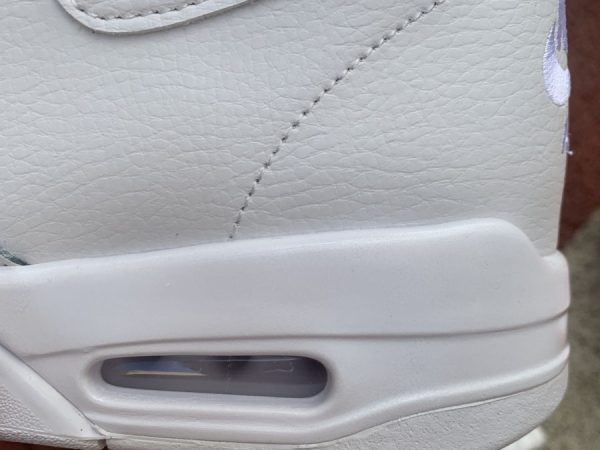 Nike Flight Legacy Triple White detail look