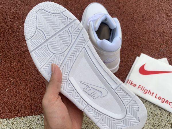 Nike Flight Legacy Triple White underfoot