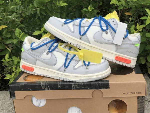 Off-White x Nike Dunk Low The 10 of 50 sneaker