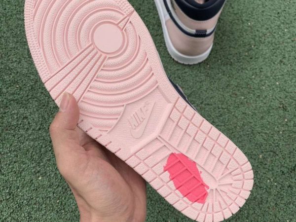 Air Jordan 1 High Bubble Gum underfoot