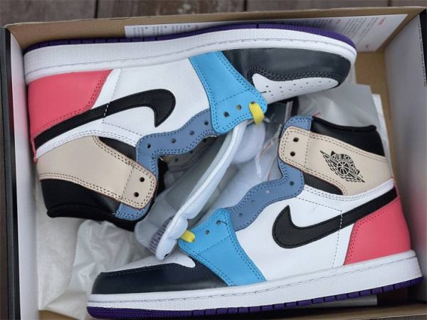 Air Jordan 1 Mid Multi Color Matching inbox