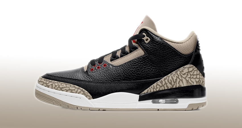 Air Jordan 3 Desert black cement