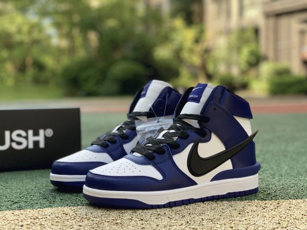 CU7544-400 Dunk High Deep Royal Blue Ambush