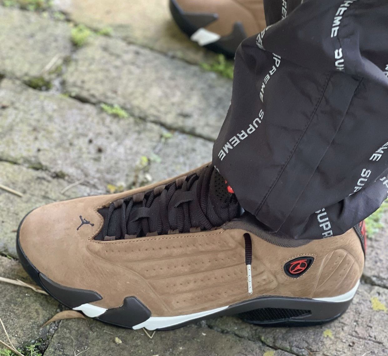 Jordan 14 Winterized on feet