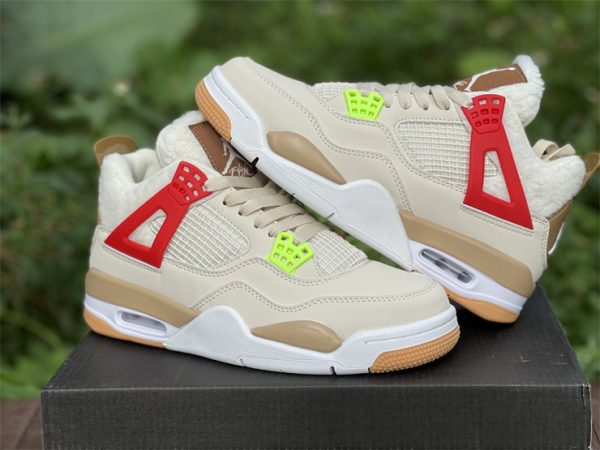 Jordan 4 Retro Where the Wild Things Are red