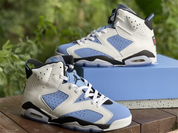 UNC Air Jordan 6 University Blue sneaker