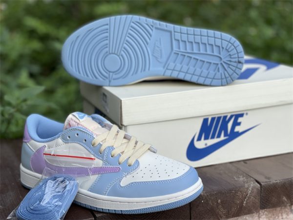 travis scott air jordan 1 low University Blue Purple