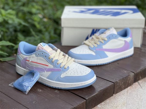 travis scott air jordan 1 low University Blue Purple for sale