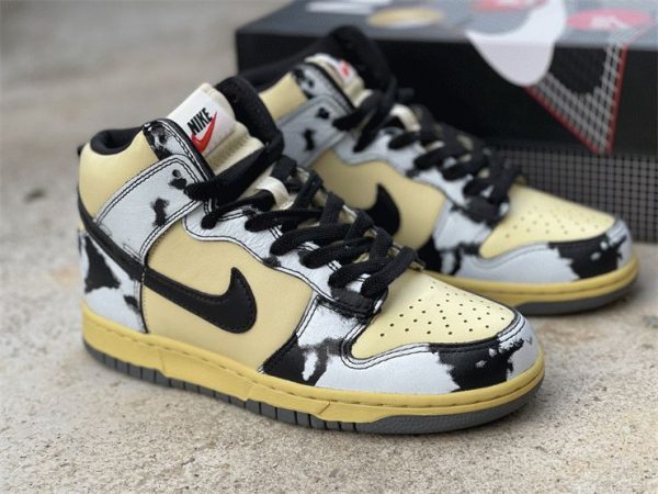 2021 Black Acid Wash Dunk High 1985