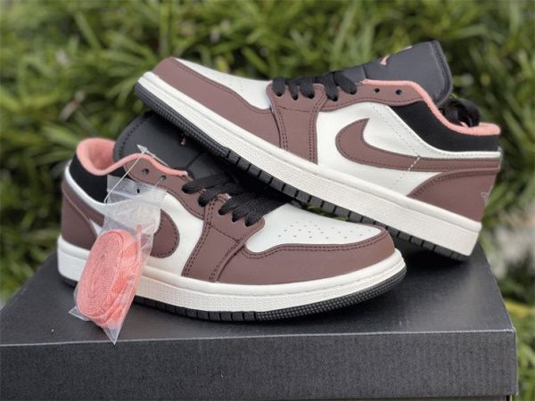 2021 Light Chocolate Air Jordan 1 Low