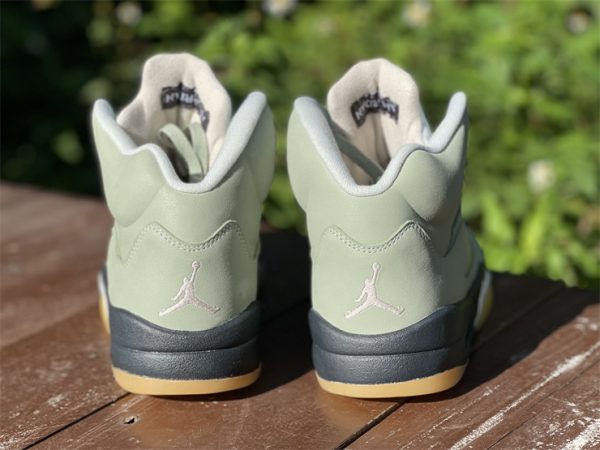 Air Jordan 5 Jade Horizon Heel