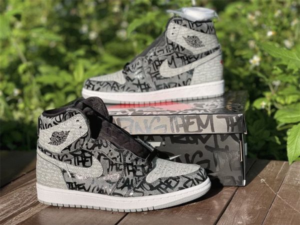 Air Jordan 1 High OG Rebellionaire Particle Grey