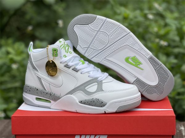 Nike Air Flight 13 Mid White Cement volt