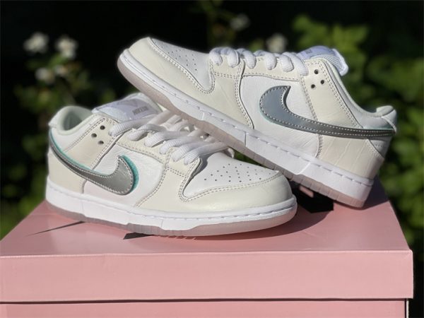 SB Dunk Low x Diamond Supply Co Diamond White for sale