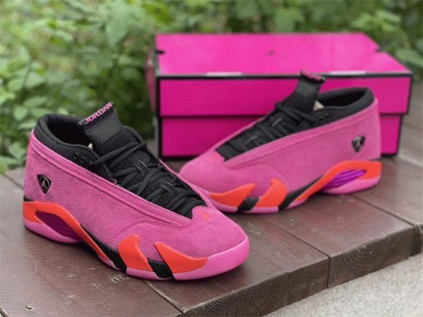 Shocking Pink Jordan 14 Retro Low online